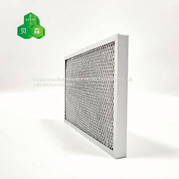 Oil Fume Removal Filter Manufacturer Customized Aluminum Foil Primary Filter photo-5