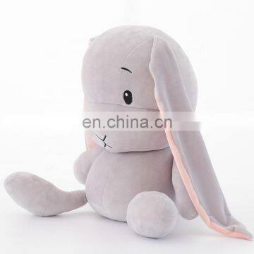 Cute Animal Plush Toy Soft Stuffed With 3D Cotton Custom Accepted