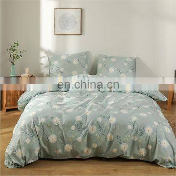Manufacturers California King Deep Sleep Designer Brand 3 Pcs 100% Cotton Printing Durable Duvet Cover Bedding Set photo-4