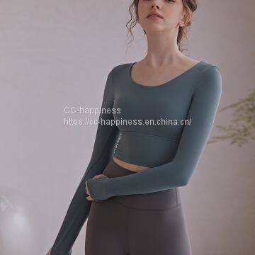 High Impact Padded Strappy Cross Back Women Sports Bra And Shorts Set photo-2