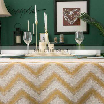 Home Decor Cotton Linen Embroidery Lace Tassel Rectangular Tablecloth Waterproof Oilproof Kitchen Dining Table Colth Cover photo-6