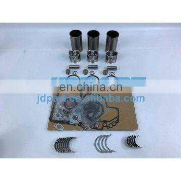 3KB1 Rebuild Overhaul Repair Kit With Engine Bearings Cylinder Liner Piston Rings Full Gasket Kit For Isuzu