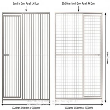 Stainless Steel Metal Galvanized Cheap Dog Cage For Dog House Dog Kennel and Run