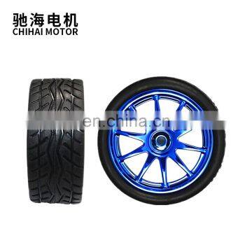 34/43/65/80/130MM  60mm mecanum wheel Plastic Rubber Tire Accessories for RC Model Vehicles DIY Robot Scientific Education