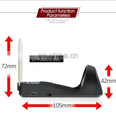 5inch OBD2 Car Diagnostic Tool Car HUD Mirror Head Up Display Speed RPM Volt Water Temp photo-2