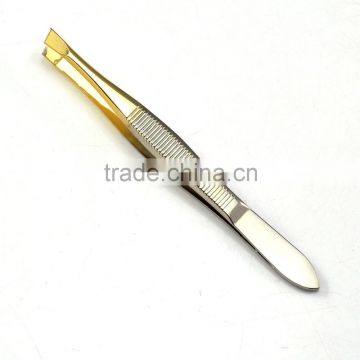 eyebrow tweezers and eyelash extension tweezers