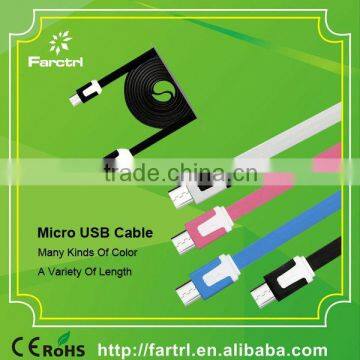 Factory Price 1M Micro USB Cable For Charging Mobile Phone