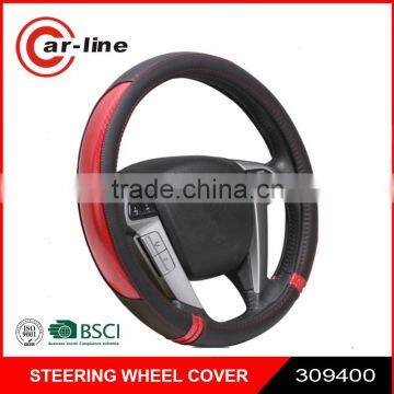 2016 POPULAR NEW DESIGN CUSTOMIZED PVC PU CAR STEERING WHEEL COVER