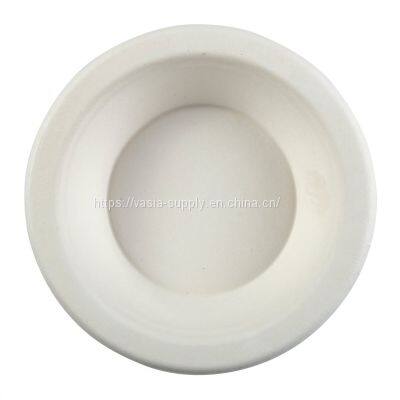 Disposable Bowl, Sugar Cane, White, Capacity 380 ml, (D155), Height 4.6 cm