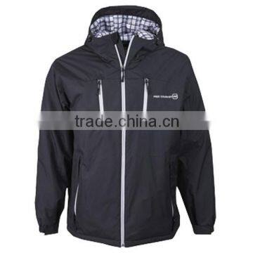 100% polyester lightweight waterproof jacket men