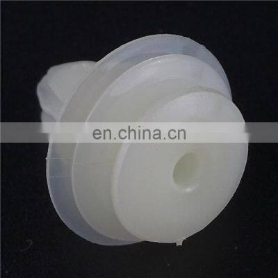 200 Pcs White Color 9mm Auto Trim Panel Clips Car Van Plastic Screw Rivet Fender Clips photo-2