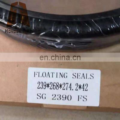 141-27-00100 SG2390 Excavator Floating Seal Size 239*268*274.2*42 photo-2