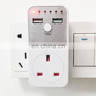 USB Countdown Timer Smart Time Setting Switch Timer Control Socket Smart Home Wall Table USB Charger Adapter Plug For Indoor Use photo-5