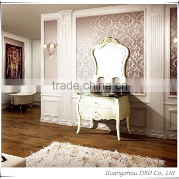 Classical American ash wood Bathroom cabinet Furniture Made In China