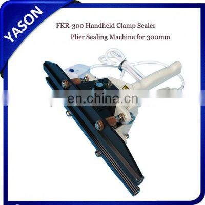 FKR-300 Hand Clamp Plastic Sealing Machine Kraft Paper Bag Sealing Machine