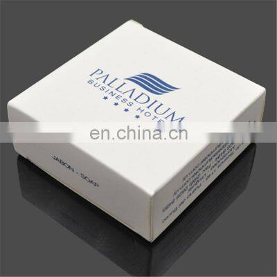 hotel mini soap in box jabon for Europe market organic hotel soap base