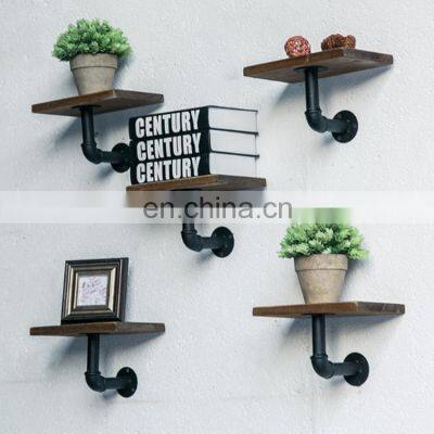 Slatwall Farmhouse Decorative Corner Support Bracket Black Single-side Bracket NONSTANDARD Floating Metal Wrought Iron