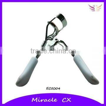 Plastic handle electroplating eyelash curler