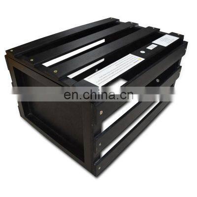 Cheap Wooden Record Storage Crate for Wholesale