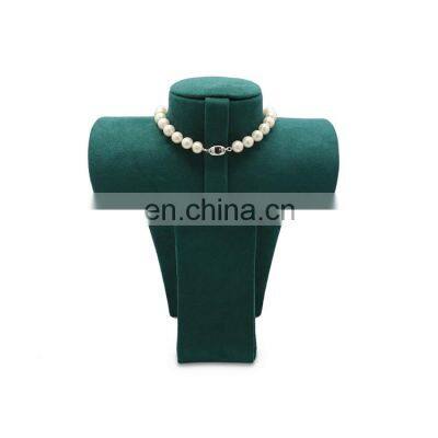 Factory Wholesale Custom Dark Green Jewelry Display Necklace Stand photo-5