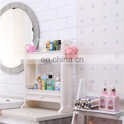 2021 Hot multifunctional cosmetic display stand storage shelf