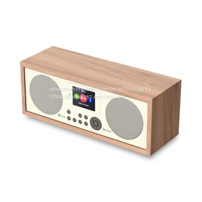 DAB + / Internet Radio with Bluetooth (portable stereo sound system, FM, DAB / DAB +, W-LAN, Bluetooth, AUX IN, USB player function, UPnP) with APP Operation