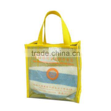 Yellow lunch bags for kids towle tote bag birthday bag for kindergarden