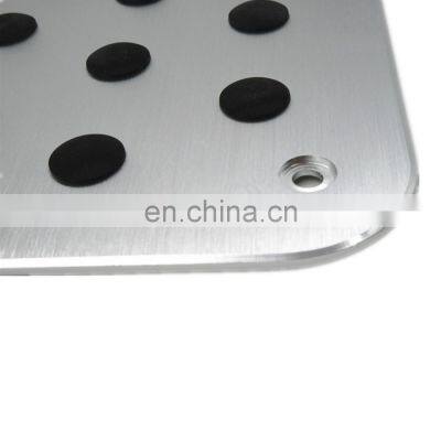 Car Accessories Stainless Plate Pedal Pad Car Floor Mat Antiskid Foot Pedal Metal Foot Pedal photo-5