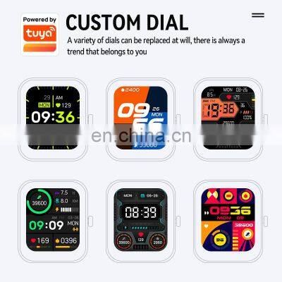 2022 New Products Support Amazon Alexa Tuya Smart App Wearable Devices Smart Watch photo-4