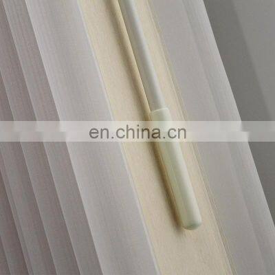 High Quality Polyester Blackout Sheer Valance Vertical Hanas Blinds Shades photo-3