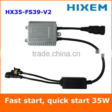 35w power HX35-37b/37s Golden Color Slim ac hid ballast