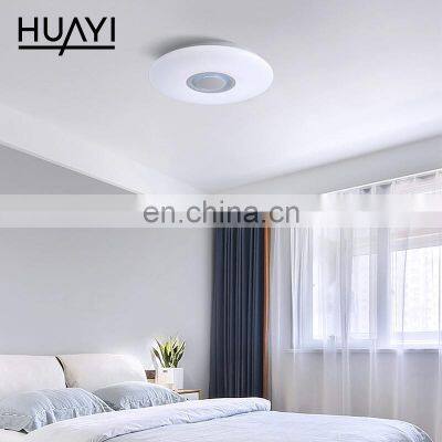 HUAYI  Wholesale Remote Control Dimming Round 24w Living Room Dining Room Indoor LED Ceiling Light