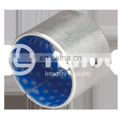 TEHCO Sleeve Split Bushing for Vehicle Chassis or Hydraulic Machine Self Lubricating Steel With Blue POM