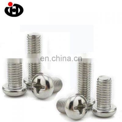 Pan Head Screws With Cross Recess   GB818 Phillips Pan Round Head Machine Screw