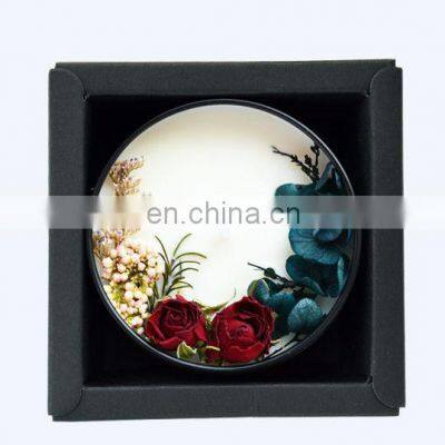 Wholesale Private Label Gift Box Aromatic Scented Candle for Home Decor