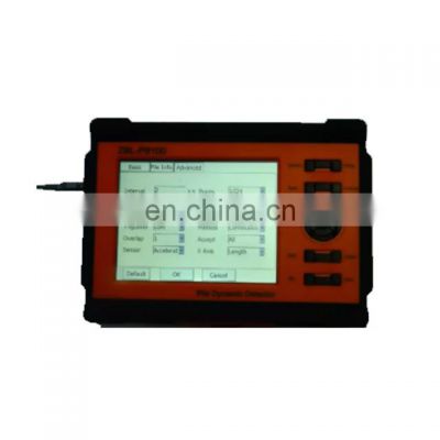 Reflected Wave Pile Foundation Integrity Detection Analyzer Pile Testing Systems pile integrity tester price