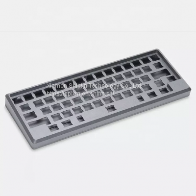 Factory direct aluminum keyboard plate CNC processing custom