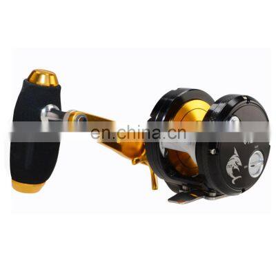 JOHNCOO Max Drag 15kg Narrow Spool Gear Ratio 6.1:1 Sea Slowing Jigging Fishing Reels