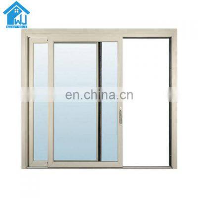 latest nice design white color casement windows with high quality glass window factory