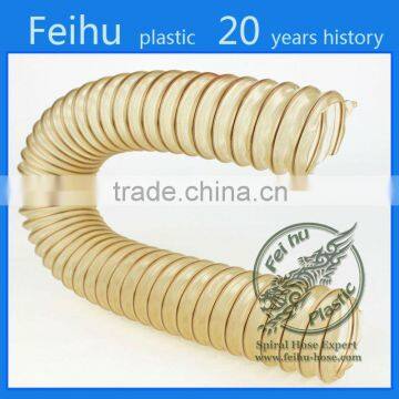 cooper wire reinforced pu vacuum hose