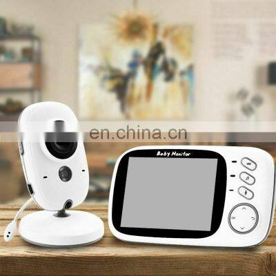 Wireless Video Color Baby Monitor With 3.2Inches LCD 2 Way Audio Talk Night Gift Vb603 photo-5