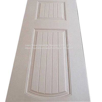 E1 Hdf Moulded Door Skin for Door White Primer 2 Panel Skin Board for Door 2150*920mm photo-3