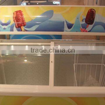 Top Glass Door Chiller Chest Freezer for Ice Cream Quality Choice photo-5