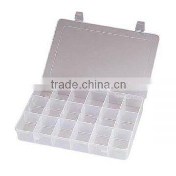 plastic nail box, plastic storage box, grid beads storage utility box