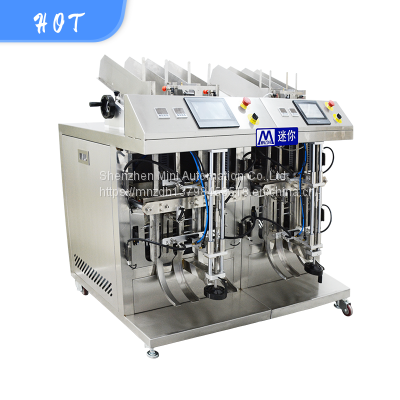 Automatic Cosmetic Mask Filler And Sealer Mask Making Producing and Packaging Machine photo-3