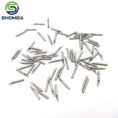 Shomea Customized Medical Grade 304/316 Stainless Steel Double Angle Blood Lancet Needle photo-5