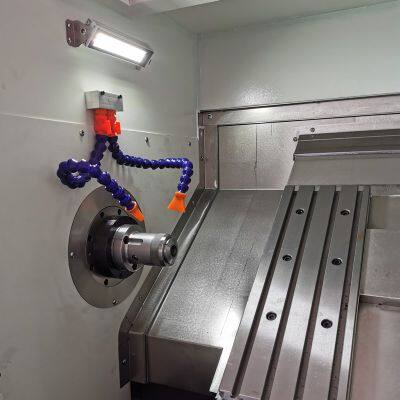 LC-36 Torno CNC Automatic High Precision Metal Automatic Hydraulic Power Slant Bed Lathe Mini CNC Machine photo-3