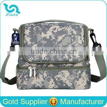 Stylish Camouflage Print Insulated Lunch Bag School Camouflage Lunch Bag