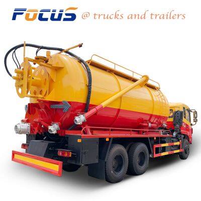 Sucker Trucks | Liquid & Septic Sewage Vacuum Trucks,10cbm Vacuum Sewage Suction Tank Truck photo-2