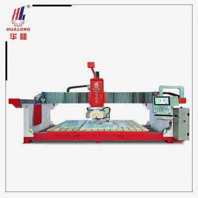 5-Axis CNC Granite Stone Bridge Saw Cutting Machine for Marble Quartz Stone